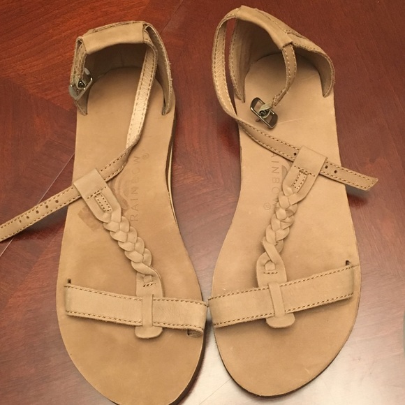 rainbow calafia sandals